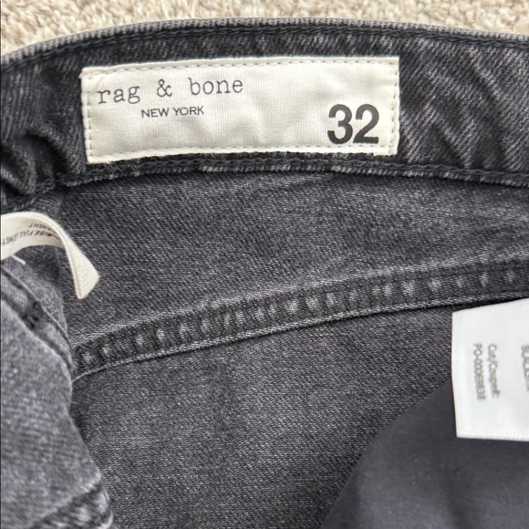 Rag & Bone The Shea -high-rise, relaxed, straight jeans NWT - Picture 11 of 11